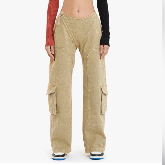RUVE Korl Cargo Pants - Sage - Picture 1 of 4
